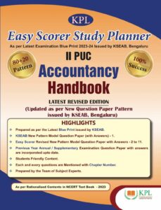 KPL Publication II 2nd PUC - Accountancy