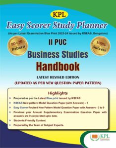 KPL Publication II 2nd PUC - Business Studies
